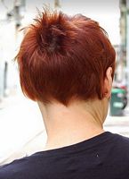 fryzury krótkie - uczesanie damskie z włosów krótkich zdjęcie numer 123